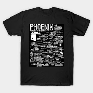 Phoenix Map T-Shirt